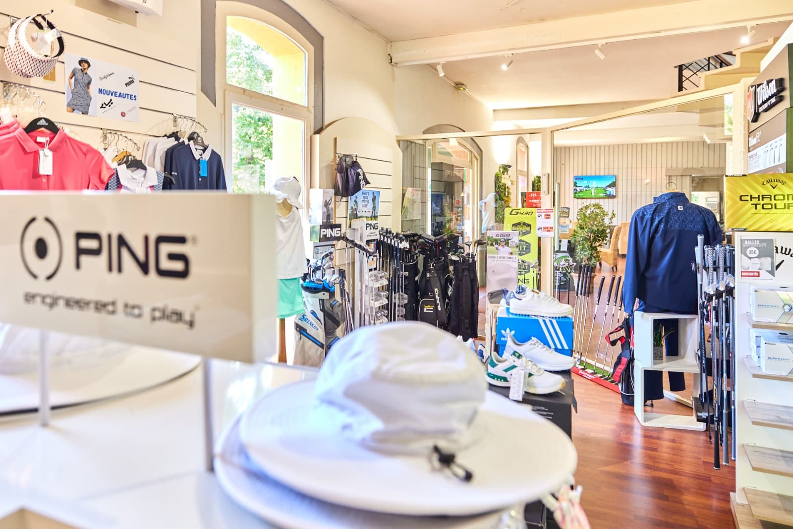 Matériel et accessoires du proshop